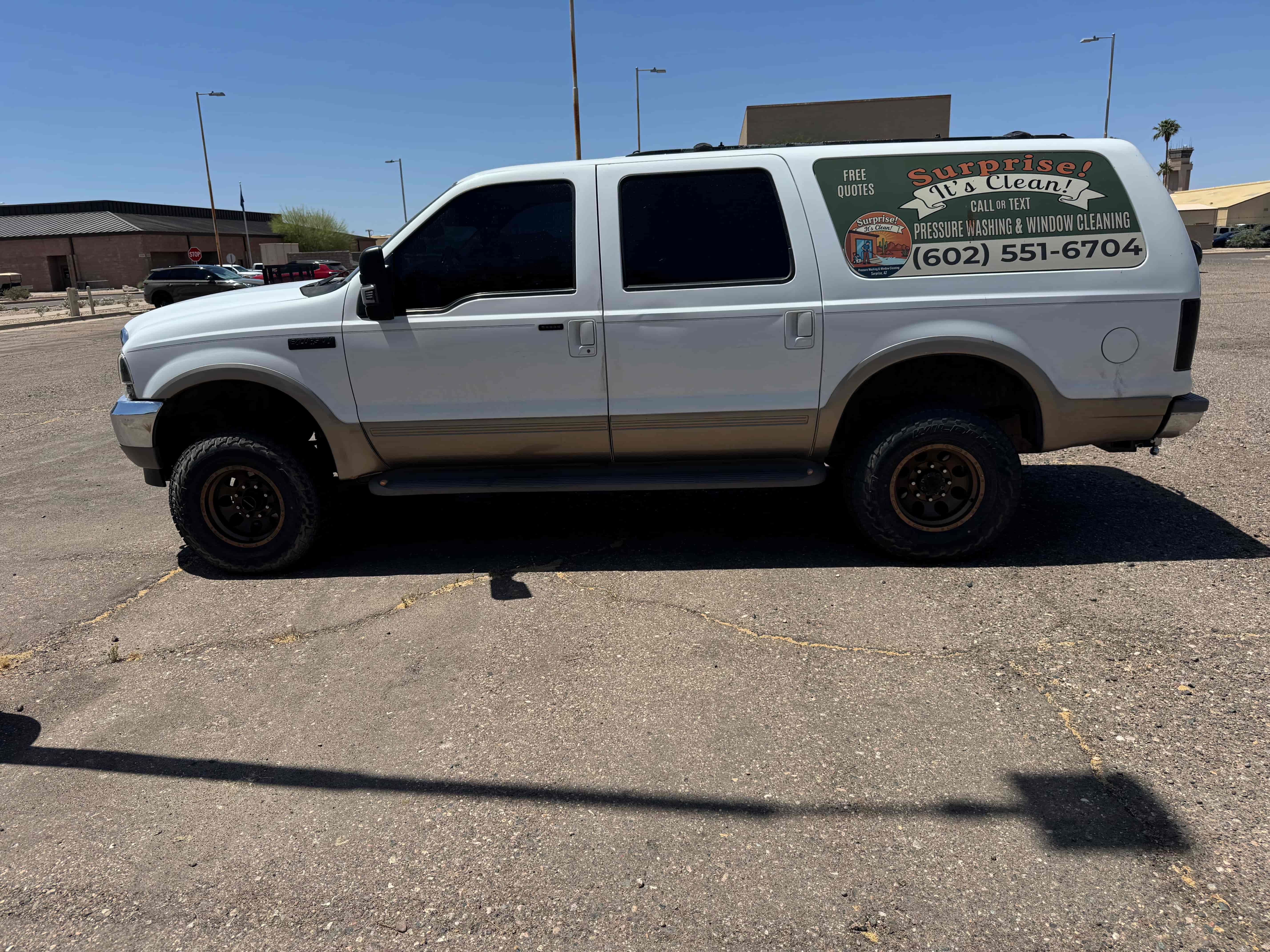 Surprise It's Clean truck and equipment